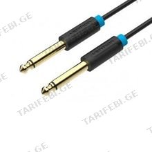VENTION BAABJ 6.5mm Male to Male Audio Cable 5M Black