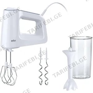 ხელის მიქსერი Braun HM3105WH