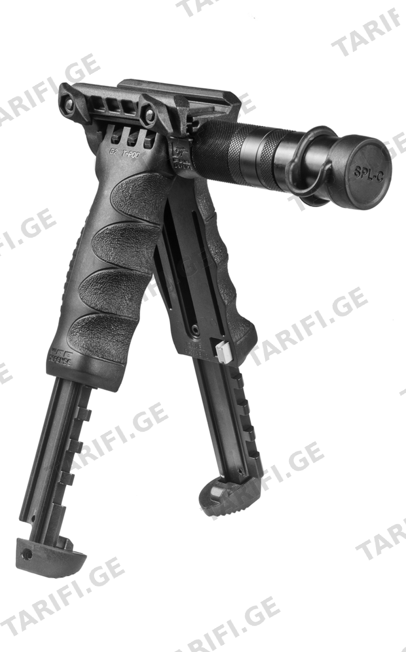 2nd Gen Foregrip-Bipod With Integrated 3V Flashlight