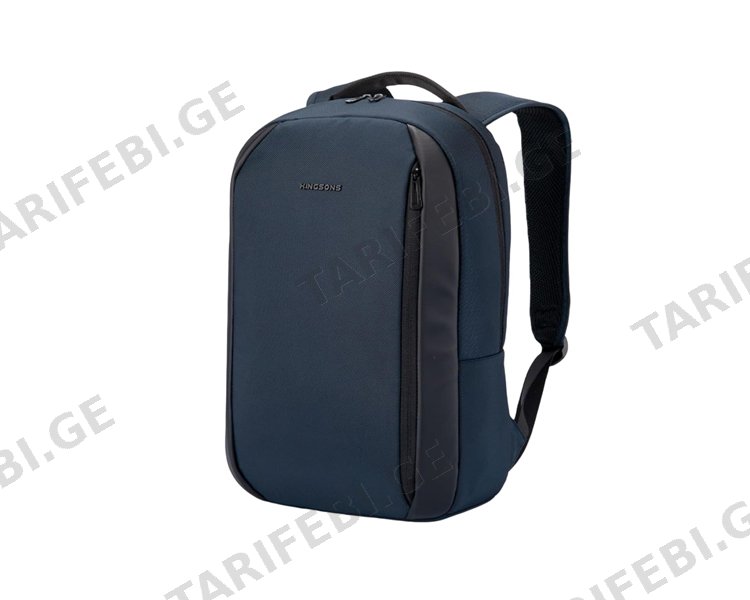 ზურგჩანთა Kingsons Waterproof Laptop Backpack 15.6" Blue - KS25458