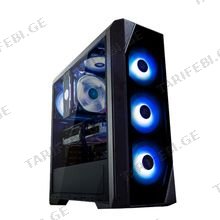 ქეისი Zalman Computer case N5 TF, MidT, 2*USB2.0,1*USB3.0, 4*120mm RGB