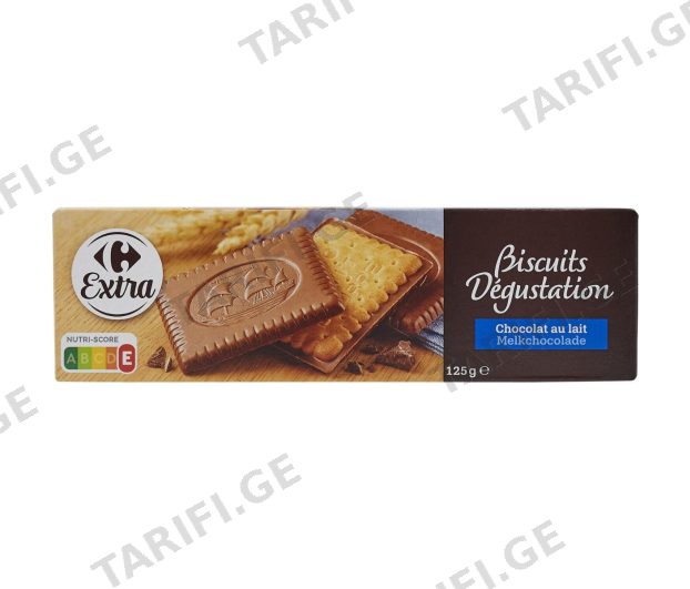 CRF ორცხობილა რძიანი შოკოლადით 125გრ