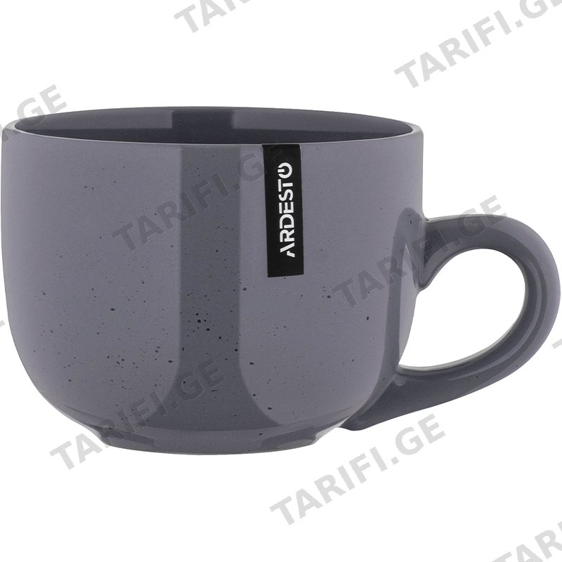 კერამიკის ჭიქა ARDESTO AR2648GREY (480ML)