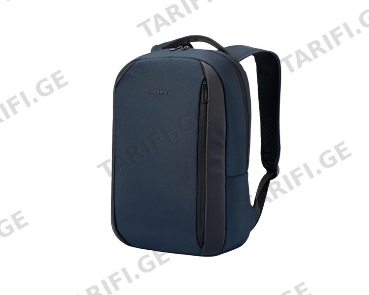 ზურგჩანთა Kingsons Waterproof Laptop Backpack 15.6" Blue - KS25458