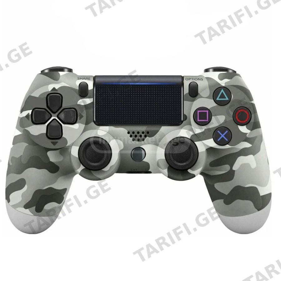 უსადენო ჯოისტიკი PS4 Gray Camouflage