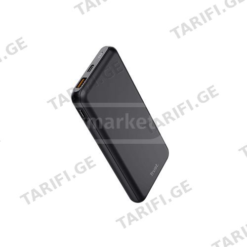 Power Bank - Trust Redoh Power Bank 10 000 mAh Black