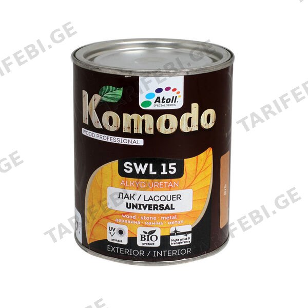 0.7ლ ლაქი მუხა KOMODO SWL-15