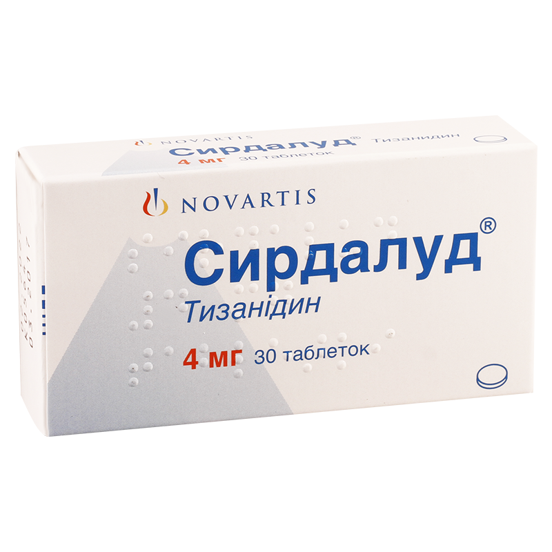 სირდალუდი 4მგ #30ტ