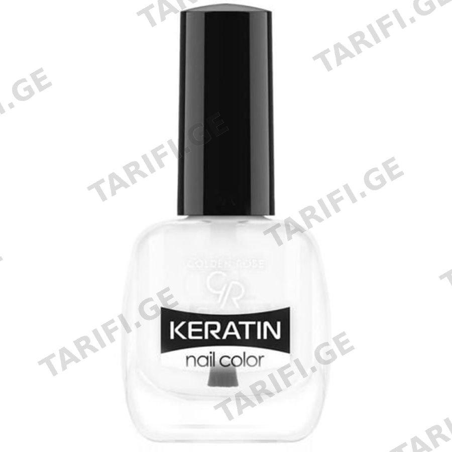 GOLDEN ROSE Keratin N 00 ფრჩხილის ლაქი 10,5 მლ (გოლდენ როუზი)