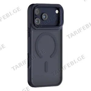 Levelo Solo Pro Camera Kickstand Case for iPhone 17 Pro Blue LVLSPCKSC17PBL