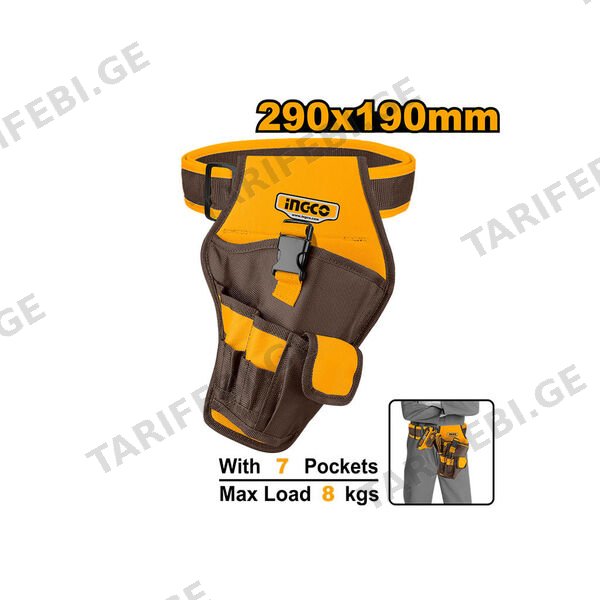 ხელსაწყოების ჩანთა Proline INGCO (HTBP030128)