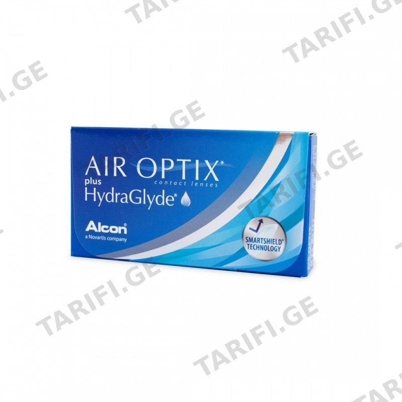 კონტაქტური ლინზა -5.00 Air Optix Plus HydraGlyde ერთთვიანი (1 ცალი)