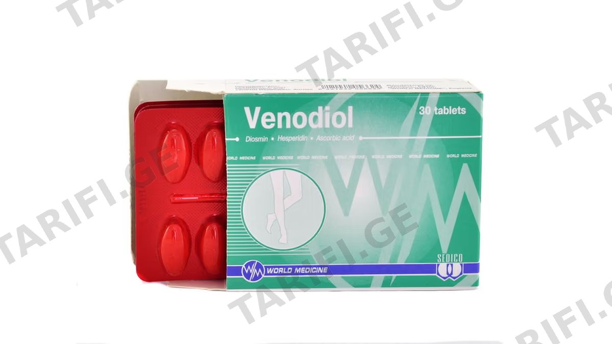 ვენოდიოლი ტაბ.450მგ/50მგ/100მგ.N30