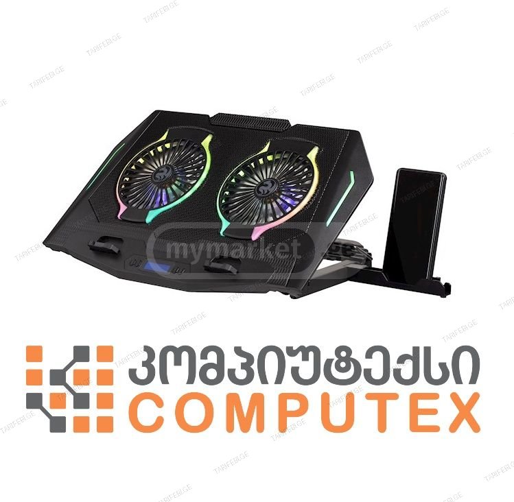 ნოუთბუქის გამაგრილებელი 2E 2E-CPG-006 Gaming Cooling Pad La