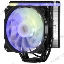 ქულერი 2E 2E-AC120D4TC-ARGB, 120mm, 1700RPM, Cooler, Black