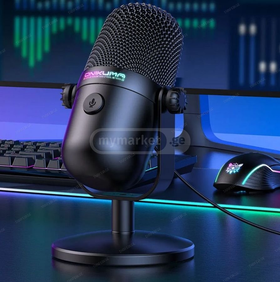 ONIKUMA M830 USB Condenser Gaming Microphone