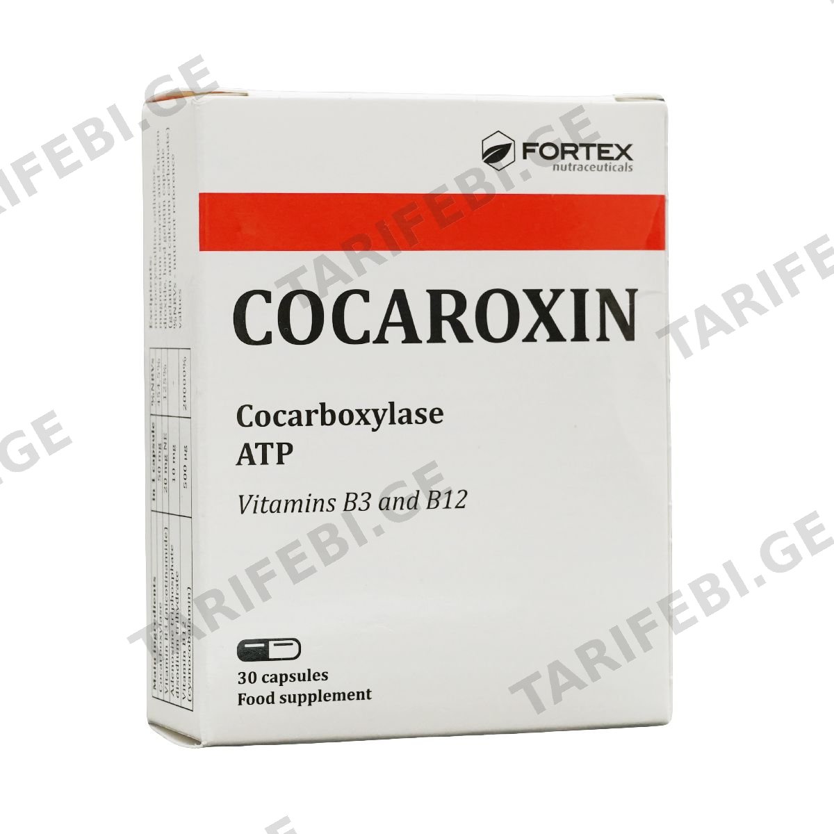 კოკაროქსინი - Cocaroxin 30 კაფსულა