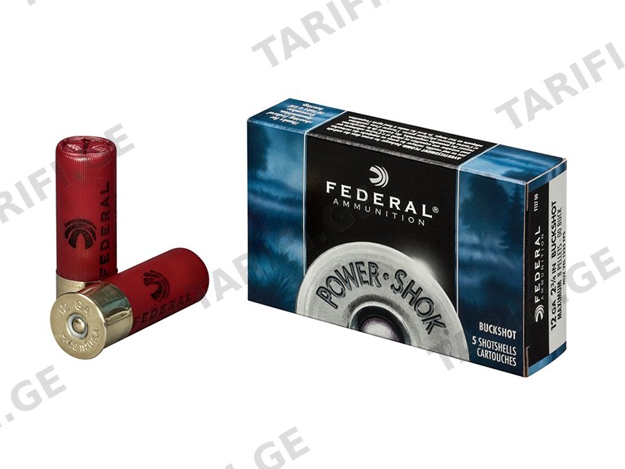 FEDERAL F 13100 12 MAG 00 BUCK