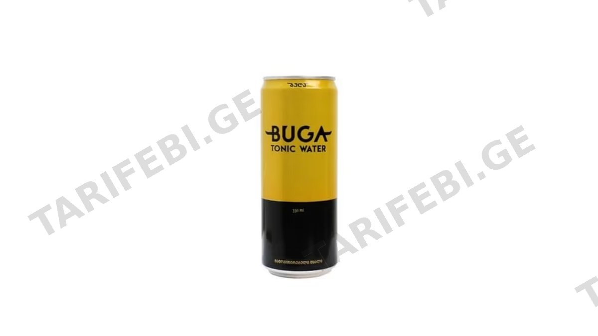 ბუღა ტონიკი 0.33 ლ
