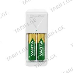 დამტენი მოწყობილობა Mini Charger VARTA 2xAAA 800mAh