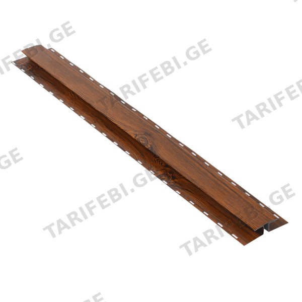 საიდინგის გადასაბმელი პროფილი (2მ) ხაოიანი WOOD NOVA