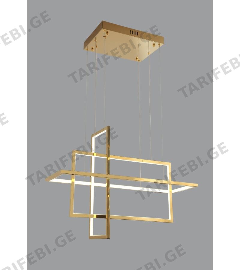 ჭაღი LED GZMK-D230314-3 ფერი. GOLD