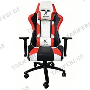 Vertex Nitro Gaming Chair Red/White PU (15065)