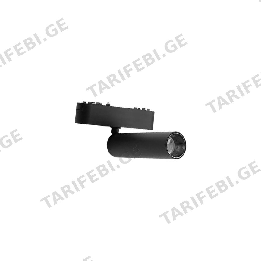 არხის სანათი New Light UT25-SL 7W 3000K შავი