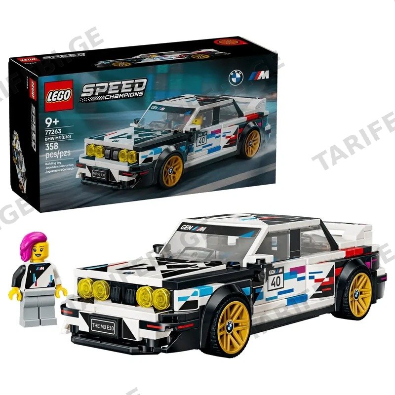 კონსტრუქტორი LEGO SPEED CHAMPIONS BMW M3 (E30) 77263 (358 ნაწილი)