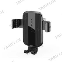 VENTION KCLB0 Auto-Clamping Car Phone Mount With Duckbill Clip Black Square Type
