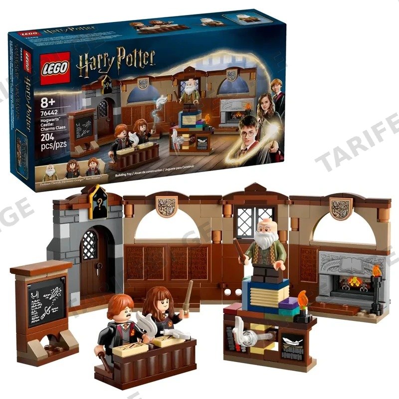 კონსტრუქტორი LEGO HARRY POTTER 76442 ჰოგვორტსის ციხესიმაგრე: შელოცვების კლასი 204 ნაწილი