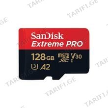 SanDisk 128GB Extreme PRO MicroSD/XC UHS-I Card 200MB/S V30/4k Class 10/Adapter SDSQXCD-128G-GN6MA Micro-SD ბარათი