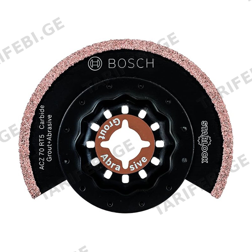 სეგმენტური ბალთა Bosch Starlock ACZ 70 RT5