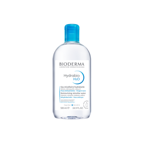 ბიოდერმა - HYDRABIO H2O მიცელარული ხსნარი გამწმენდი 500მლ