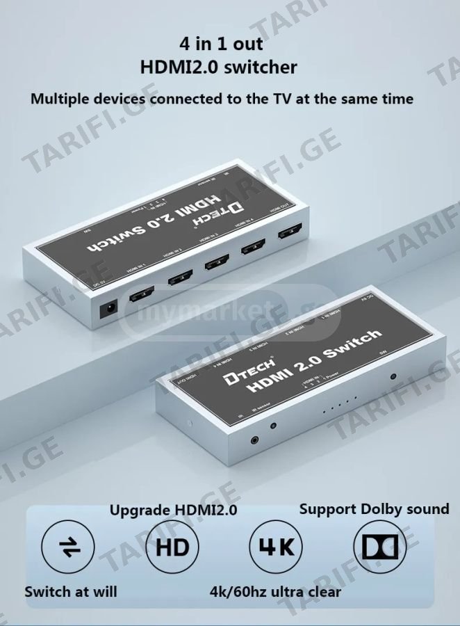 HDMI switch 4x1--8x1--16x1