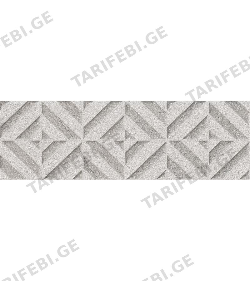 კერამ. ფილა ”ARTISAN GREY DECO R 32.5X100 OSET S.L.