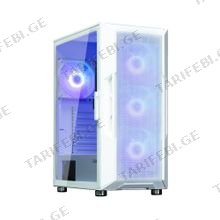 კომპიუტერის ქეისი ZALMAN I3NEOARGBWHITE, COMPUTER CASE, MIDT, ATX, MICRO-ATX, MINI-ATX, USB 2.0, USB 3.0X2, WHITE