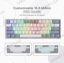 REDRAGON K617-R FIZZ მექანიკური GAMING კლავიატურა