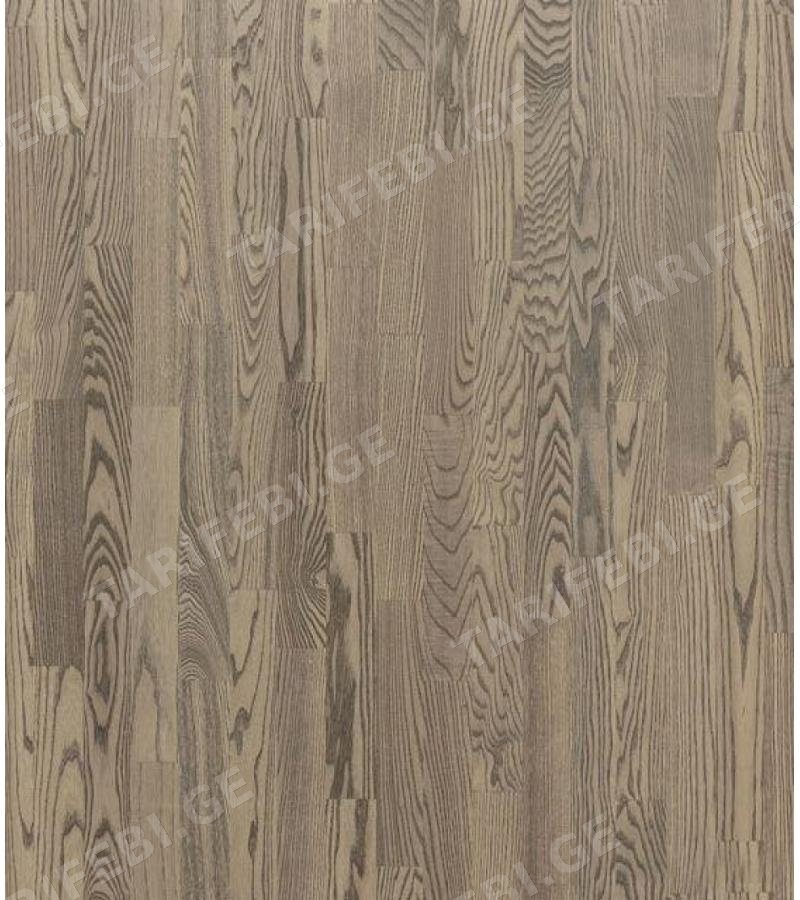 პარკეტის ფილა ASH TEHUANO OILED LOC 3S 3 შრიანი ЯСЕНЬ 14*188*2266მმ მწარ. KARELIA