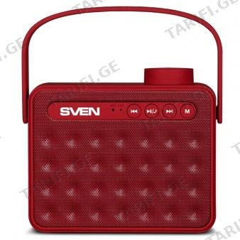 დინამიკი Sven PS-72 red