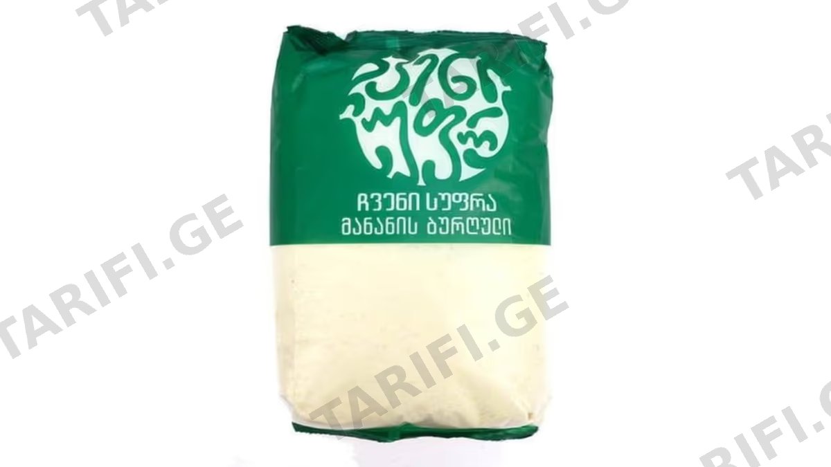 ჩვენი სუფრა თეთრი მანის ფაფა 900