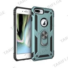 iPhone 6 Plus Sofia Ring Case სილიკონის ქეისი ბეჭდით - მწვანე