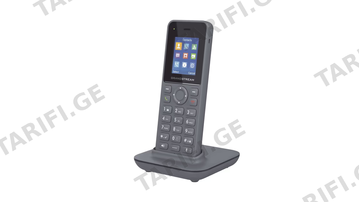 სტაციონარული ტელეფონი Grandstream DP725, IP Phone, 20 SIP, 20 lines, Grey