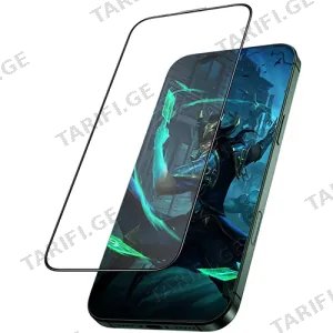 Green Lion 9H Steve Privacy Full Glass Screen Protector For iPhone16 Pro Max - Black GN9HSPY16PMBK