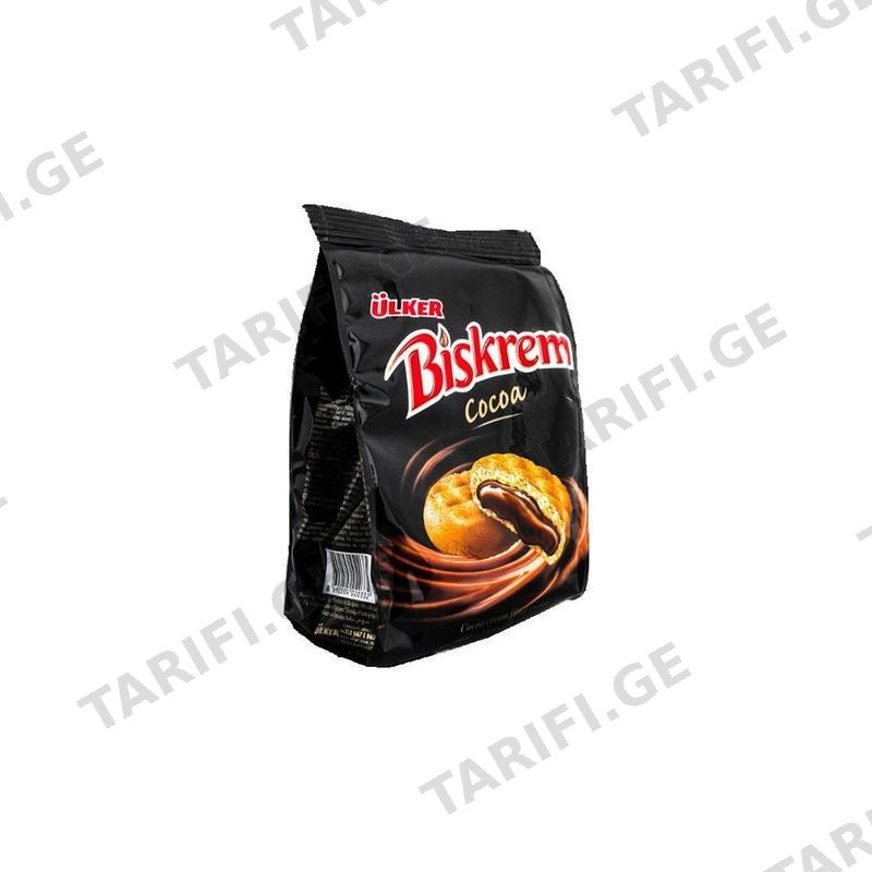 ULKER ორცხობილა ბისკრემი-130გრ