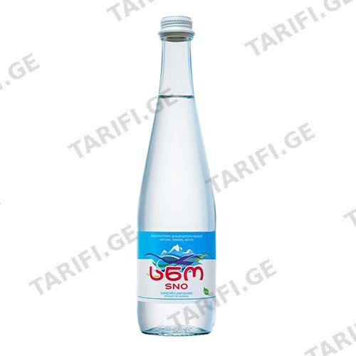 სნო წყალი 0.5 ლ