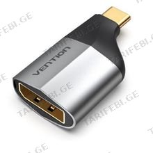 VENTION TCCH0 Type-C to DP Adapter Gray Metal Type