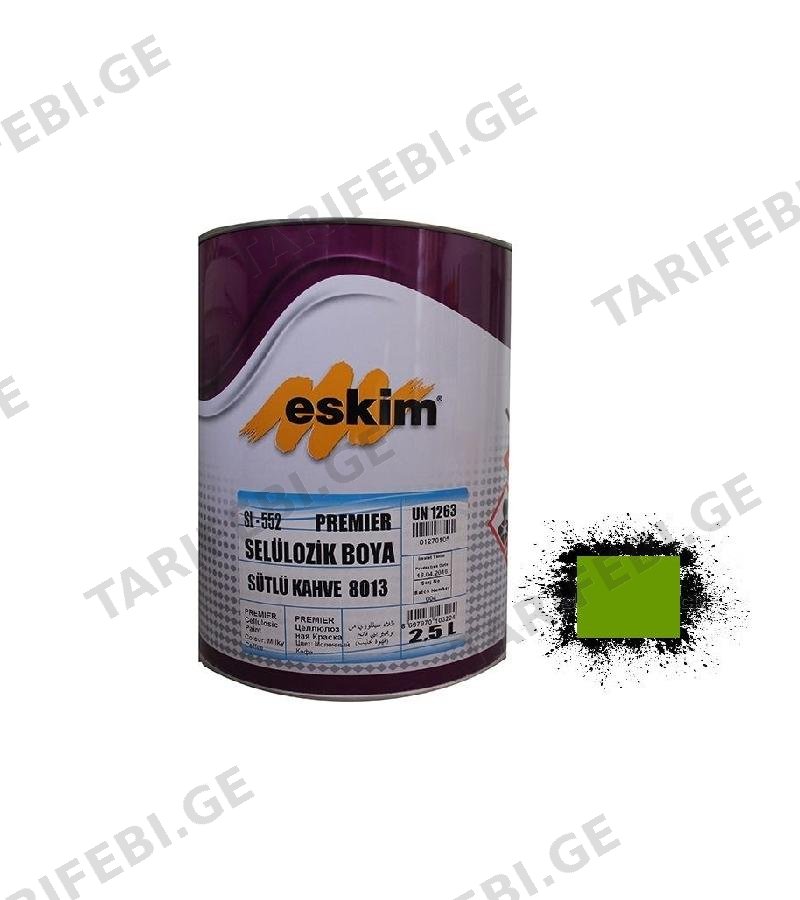 საღებავი Eskim Cellulozik Paint (6011) მ. მწვანე 0,75ლტ