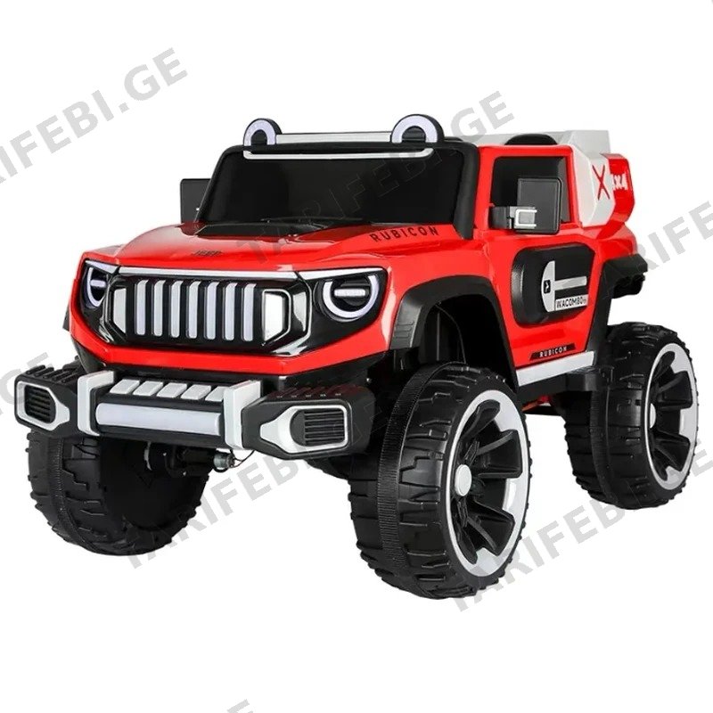 ბავშვის ელექტრო მანქანა 4X4 JEEP 902-RED წითელი