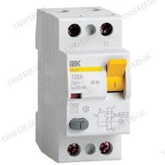 დიფერენციალური ავტოამომრთველი IEK 2P 50A 30mA